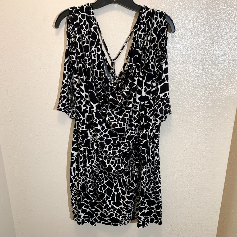 📌Animal Print Dress